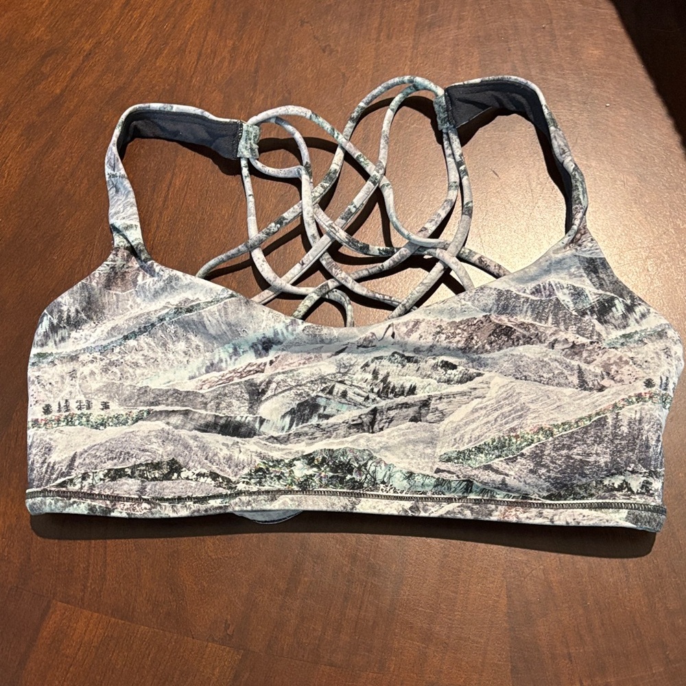 Lululemon Sports Bra with Strappy Back